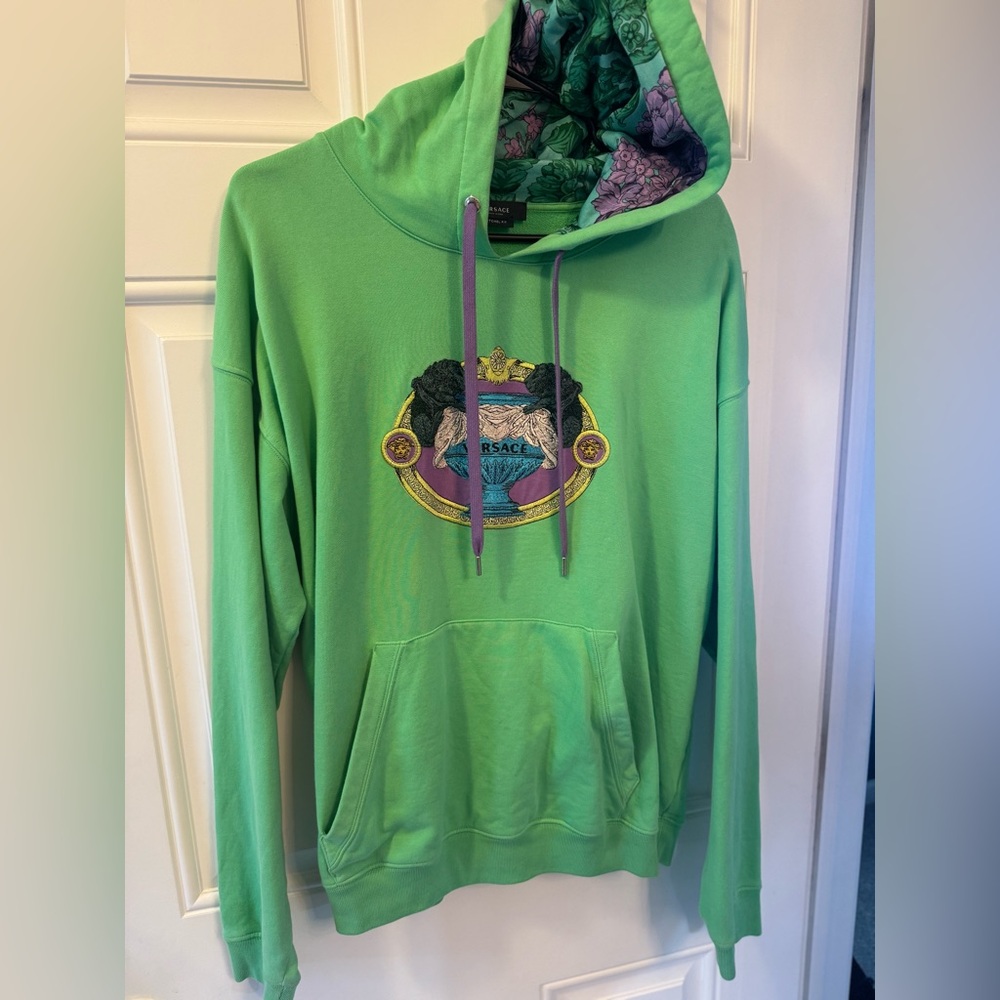 Versace Vibrant Green Sweatshirt